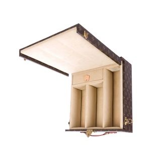 Louis Vuitton monogram boite en vin 1 bouteille.